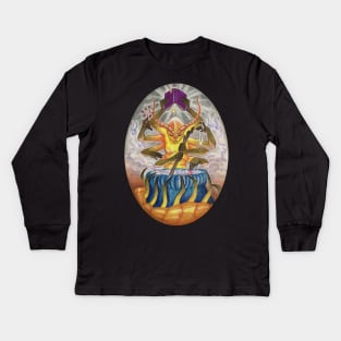 Centipede witch Kids Long Sleeve T-Shirt